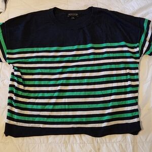 GUC Banana Republic 100% Merino Short Sleeve Sweater women xl